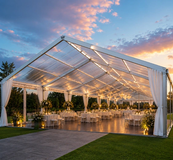 Custom event tent